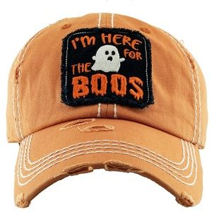 👻 NWT👻I’m here for the boos vintage baseball cap